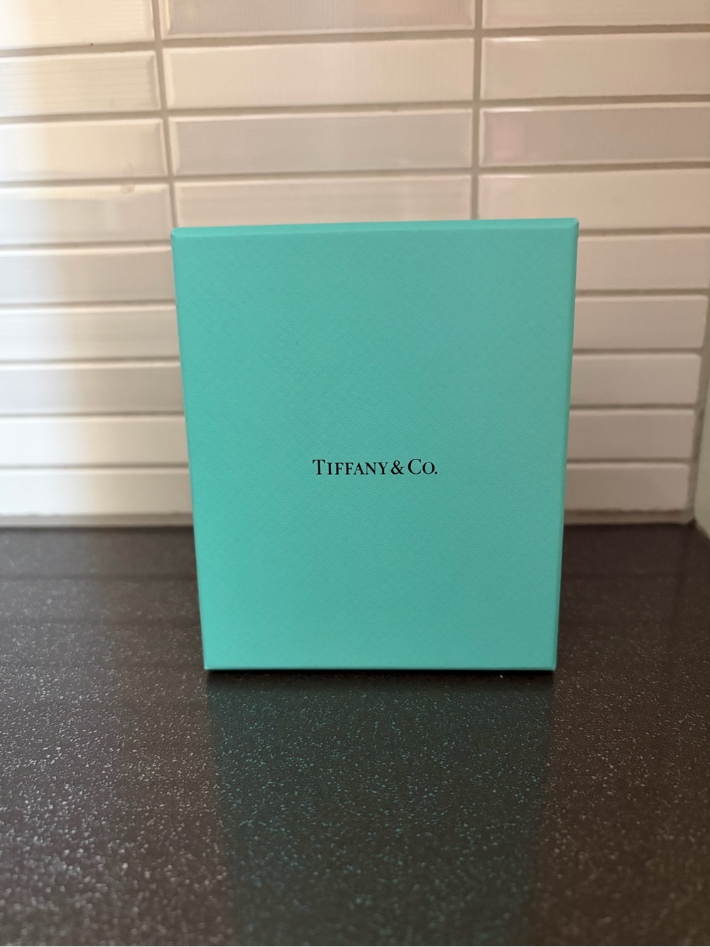 Tiffany & Co. empty cardboard box